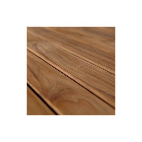 Gabiona - Holz teak für Bank 4 Zuschnitte 115 x 9 x 2 cm