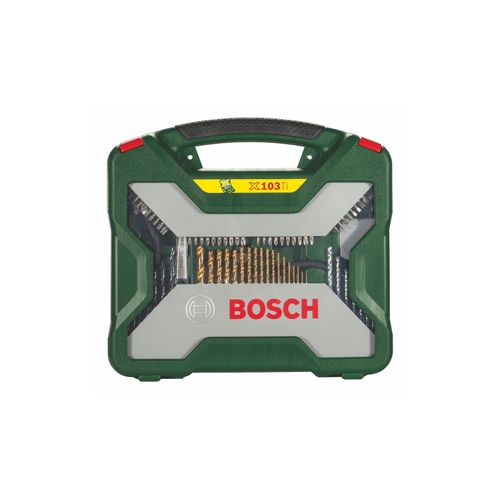 BOSCH Bohrer- und Bit-Set »X-Line Titanium«, (103 tlg.)