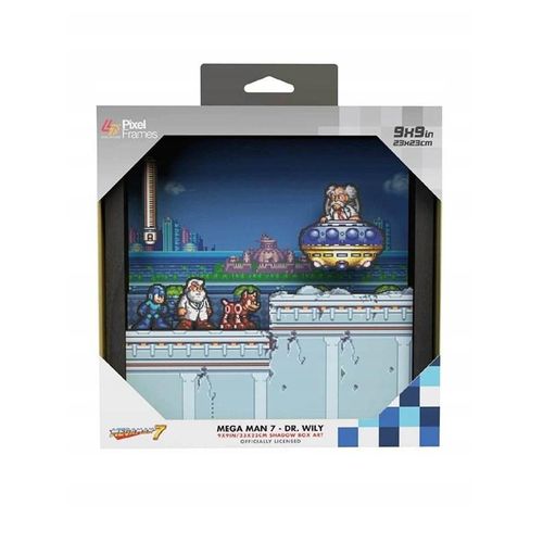 Pixel Frames - Megaman 7 Dr Wily - Bild