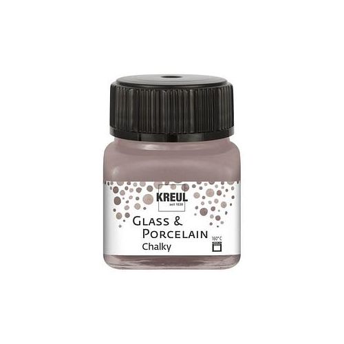 KREUL Chalky Porzellanfarben braun 20,0 ml