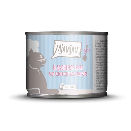 MjAMjAM blanchierte Pute mit Lachs an Soße 24x185g