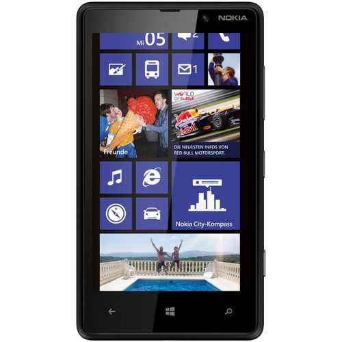 Nokia Lumia 820 8GB Schwarz Windows Phone Smartphone