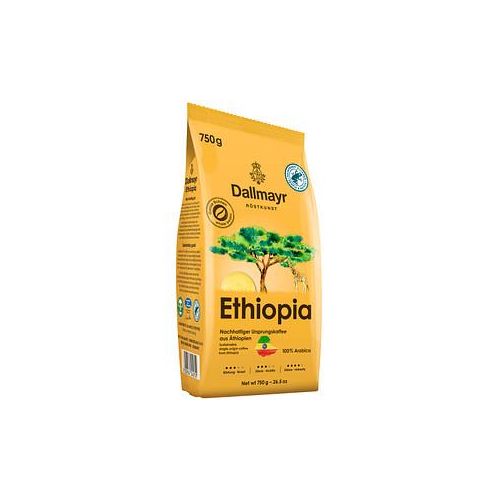 Dallmayr Ethiopia Kaffeebohnen Arabicabohnen kräftig 750,0 g