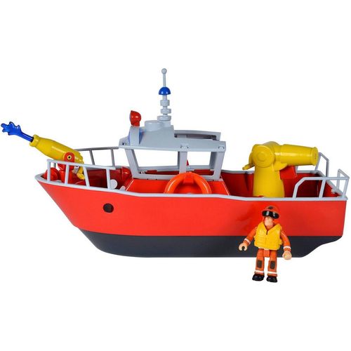 SIMBA Badespielzeug Feuerwehrmann Sam, Titan Feuerwehrboot, bunt