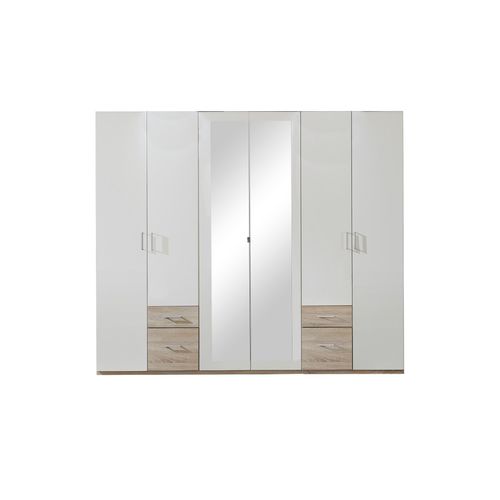 Kleiderschrank Freiburg - holzfarben - 270 cm - 208 cm - 58 cm - Sconto