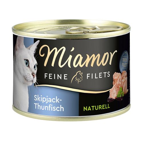 Miamor Feine Filets Naturell Skipjack-Thunfisch 24x156g