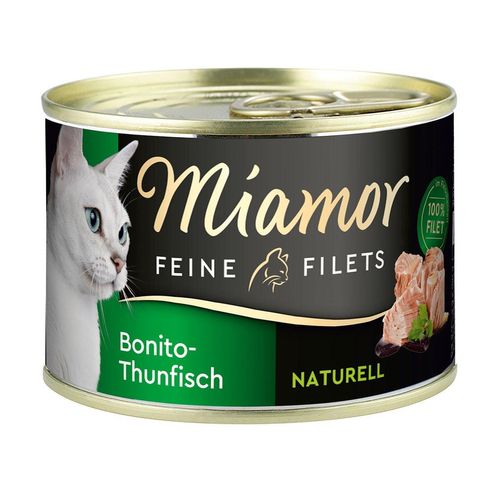 Miamor Feine Filets Naturell Bonito-Thunfisch 12x156g