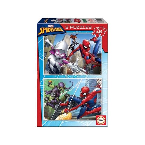 Educa Puzzle Spider-Man 2x48 3D Puzzle