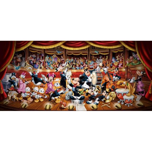 Clementoni® Puzzle Panorama High Quality Collection, Disney Orchester, 13200 Puzzleteile, Made in Europe, bunt