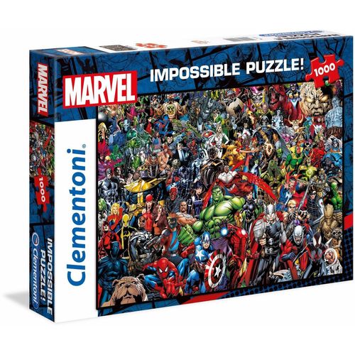 Clementoni® Puzzle Impossible Collection, Marvel, 1000 Puzzleteile, Made in Europe, FSC® - schützt Wald - weltweit, bunt