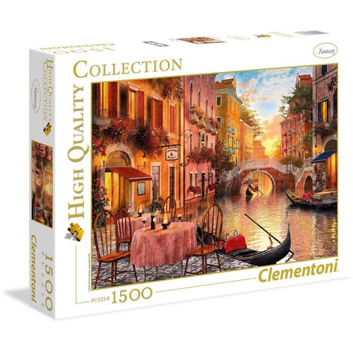 Clementoni® Puzzle High Quality Collection, Venedig, 1500 Puzzleteile, Made in Europe, bunt