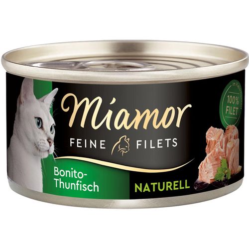 Miamor Feine Filets naturell Bonito-Thunfisch 48x80g