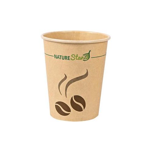 50 NATURE Star Einweg-Kaffeebecher Mocca 0,2 l