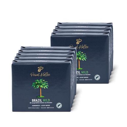 Privat Kaffee Brazil Mild - 9x 500 g Gemahlen