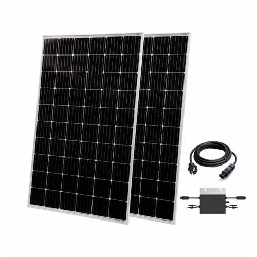 Technaxx TX-220 5032 Solar-Set 650 Wp inkl. Anschlusskabel, inkl. Wechselrichter