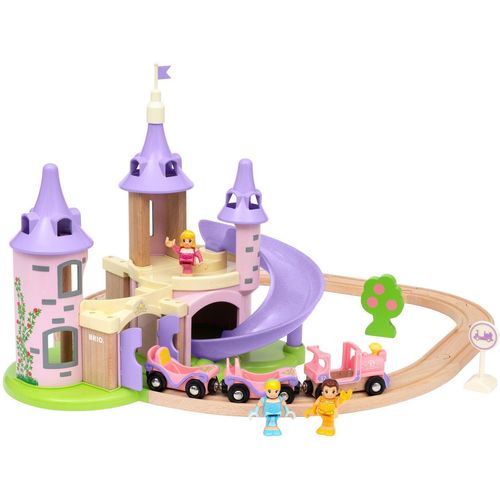 BRIO® Spielzeug-Eisenbahn Disney Princess Traumschloss Set, FSC® - schützt Wald - weltweit, bunt
