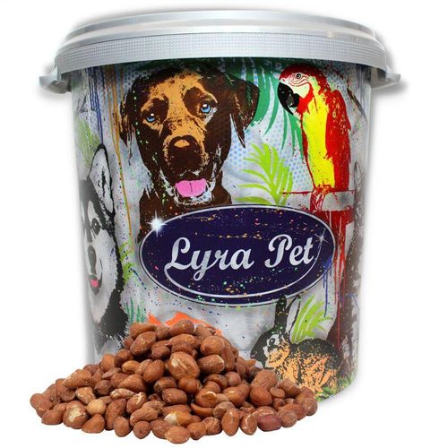 Lyra Pet – 10 kg ® Erdnusskerne mit Haut hk Asien in 30 l Tonne