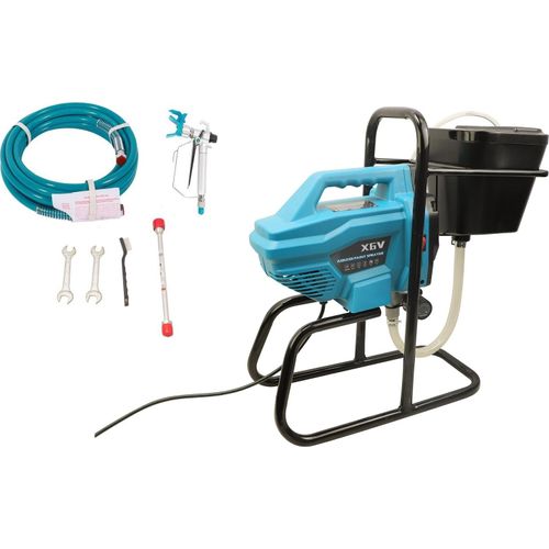 Varan Motors - X6V Farbsprühgerät Airless 650w, Hochdruckpistole 200bar 1.4l/min Farbsprühsystem Lackiergerät Hochdruck-Pistole