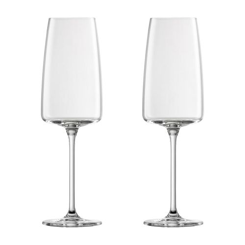 Zwiesel Glas - Vivid Senses Sekt- und Schaumweinglas, leicht & frisch (2er-Set)