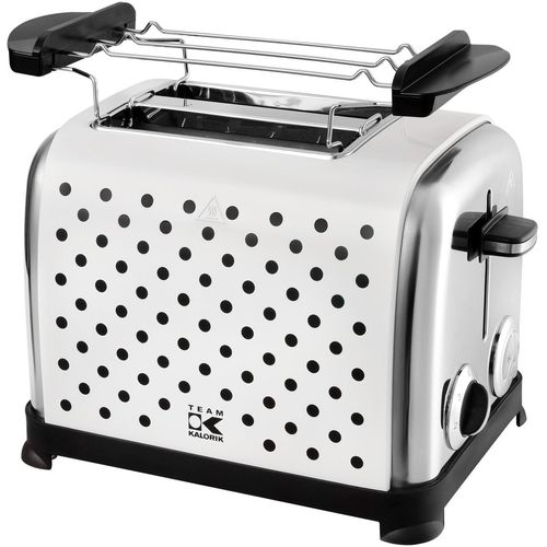 TEAM KALORIK Toaster "TKG TO 1045 WBD N" weiß 2-Scheiben-Toaster