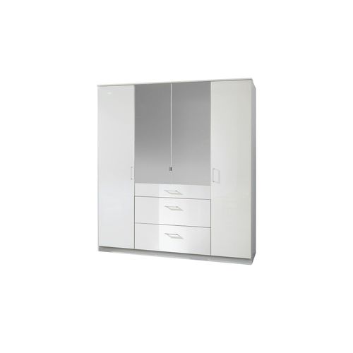 Kleiderschrank Clack - weiß - 179 cm - 199 cm - 58 cm - Sconto