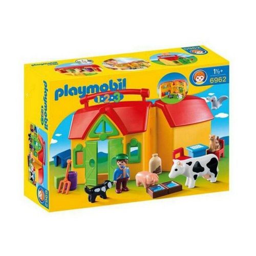 Playmobil® Spielwelt Playset Playmobil 1.2.3 Farm Playmobil (17 pcs)