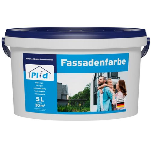 Fassadenfarbe Aussenfarbe Fassadenwetterschutz weiß Weiß