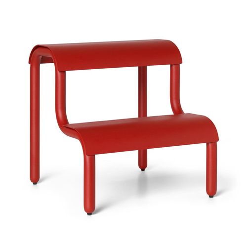 ferm LIVING – Up Step Multifunktionaler Hocker, poppy red