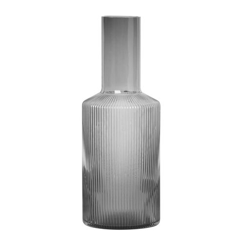 ferm LIVING – Ripple Karaffe, smoked grey