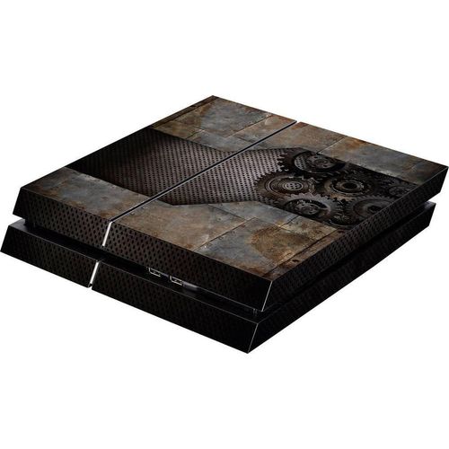 Software Pyramide Schutzfolie Software Pyramide Skin für PS4 Konsole Rusty Metal Cover PS4