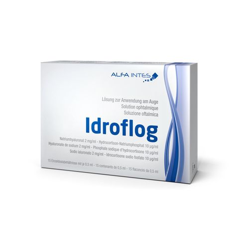 IDROFLOG Lösung zur Anwendung am Auge (15 ml)