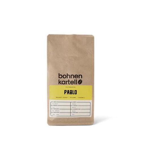 Bohnenkartell – Pablo Filterkaffee 250 g Ganze Bohne