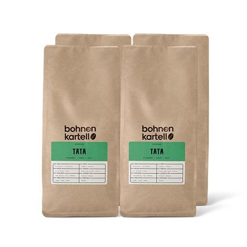 Bohnenkartell – Tata Espresso – 4 x 1 kg Ganze Bohne