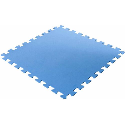 Bodenschutzmatten, blau, 500x500x4mm (8 Stück im Set = 2qm)