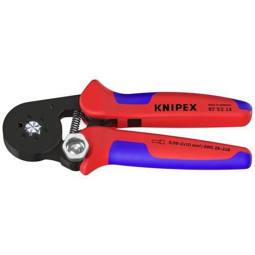 Knipex Netzwerk Werkzeug 97 53 14 Crimpzange Aderendhülsen 0.08 bis 16 mm²