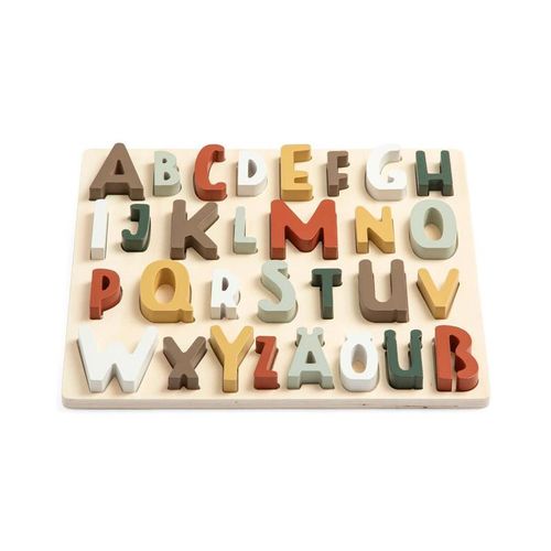 ABC-Puzzle BLOCKBUCHSTABEN aus Holz