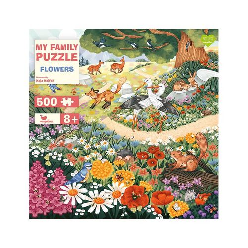 Puzzle MY FAMILY PUZZLE – FLOWERS 500-teilig