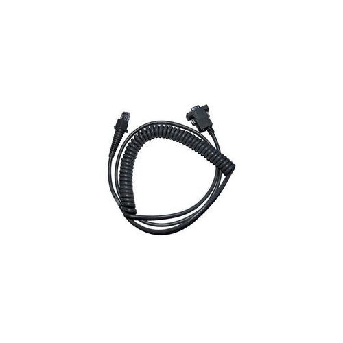 Kabel CAB-362, RS232 schwarz, Spiralkabel