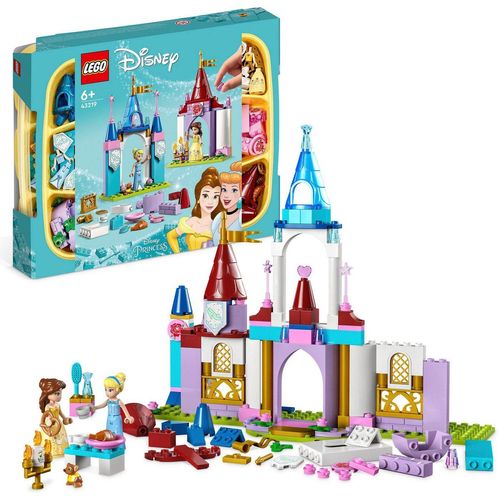 LEGO® Konstruktionsspielsteine Kreative Schlösserbox (43219), LEGO® Disney Princess, (140 St), bunt