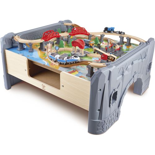 Spielzeug-Eisenbahn HAPE "Eisenbahn-Set Zuglandschaft" Spielzeugfahrzeuge bunt Kinder Altersempfehlung