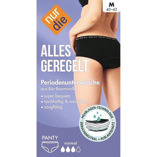 NUR DIE Damen Periodenunterwäsche Alles Geregelt Panty normal 1er-Pack
