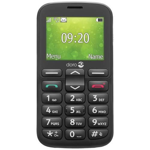 doro 1380 Dual-SIM-Handy Schwarz