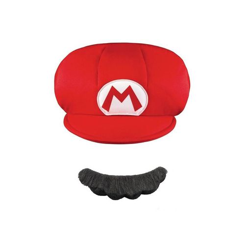 Jakks Disguise Super Mario Child Hat & Mustache