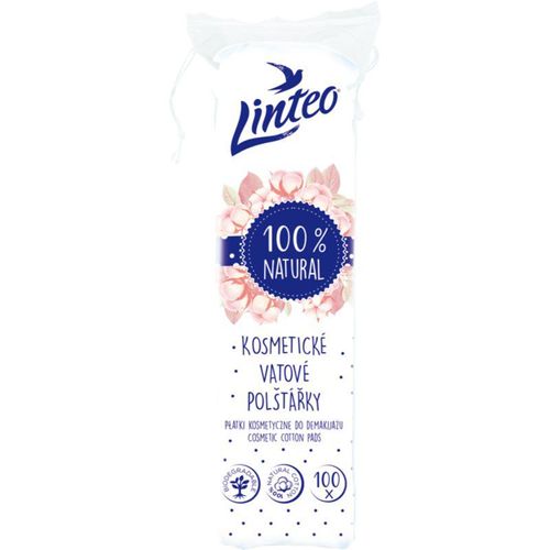 Linteo Natural Cotton Pads wattenschijfjes 100 st