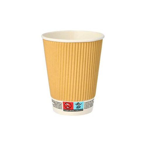 25 PAPSTAR Einweg-Kaffeebecher pure 0,3 l