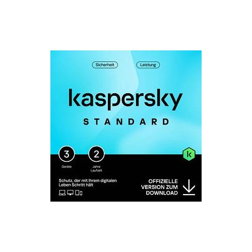 KASPERSKY Standard Sicherheitssoftware Vollversion (Download-Link)