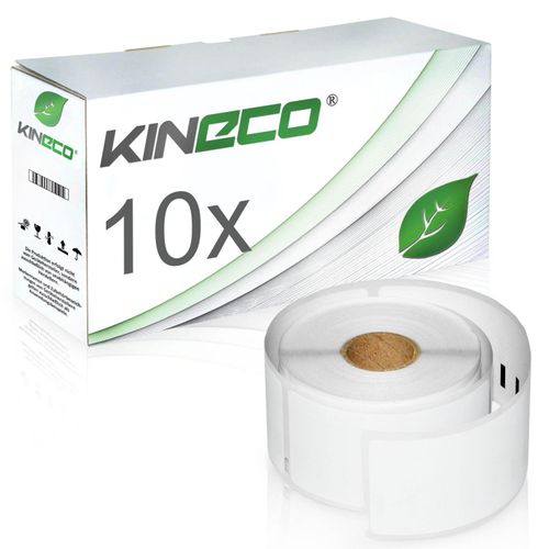 10 Etiketten für Dymo 99012 S0722400 36x89mm