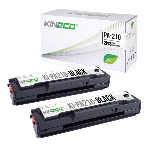 2 Toner kompatibel zu Pantum PA-210 XL Schwarz