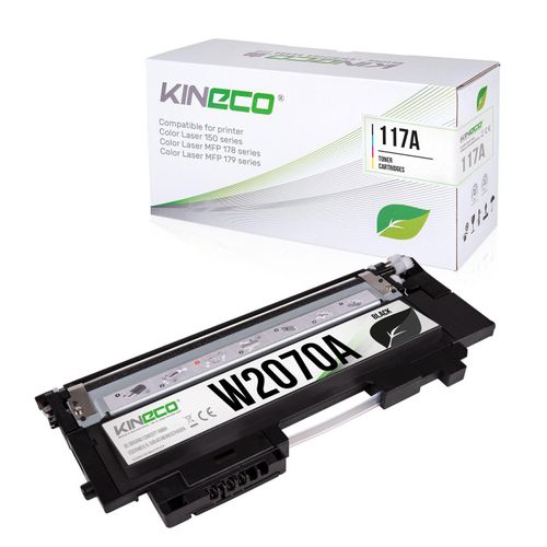 Toner kompatibel zu HP 117A W2070A XL Schwarz