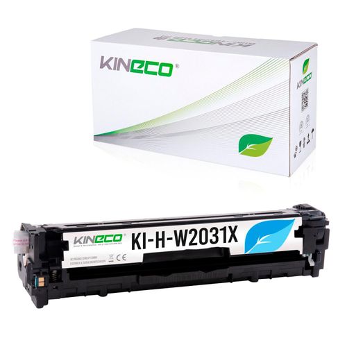 Toner kompatibel zu HP 415X W2031X XXL Cyan